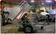 Remolque basculante hidráulico